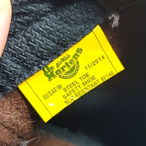 Dr. Martens | Work 2295 Rigger steel toe leather boots | MENS 8/WMS 9.5 - Picture 4 of 9